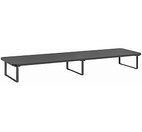 Podstavec pod 2 monitory GEMBIRD MS-TABLE2-01, černý