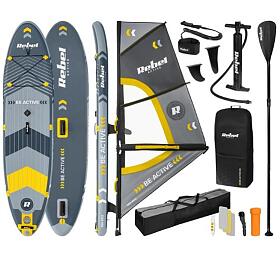 Paddleboard windsurf set Rebel Active RBA-4513 Grey