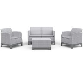 KETER SCANDI FORMA SET - Ash grey/Storm grey