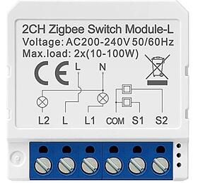 Smart Switch Module AVATTO LZWSM16-W2 ZigBee Tuya