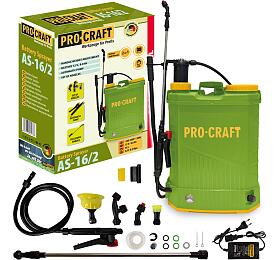 Aku postřikovač Procraft AS-16/2 / AS-16/2