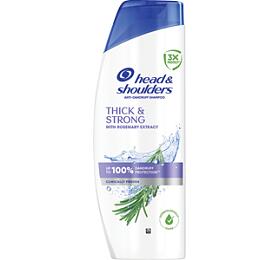 H&S šampon 400ml Thick & Strong Rosemary