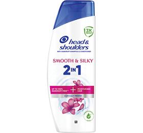 H&S šampon 400ml 2v1 Smooth&Silky