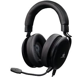 White Shark herní headset ELEPHANT, pro PC, PS4/PS5, Mac, černá (GH-2540-B) (ELEPHANT-B)