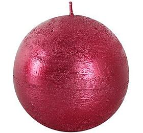 TORO SVÍČKA KOULE, PRŮMĚR 8CM, ČERVENÁ
