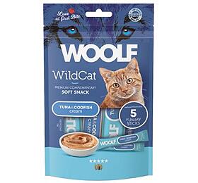 WOOLF WildCat Cream Regular Tuna&Codfish 5x14g