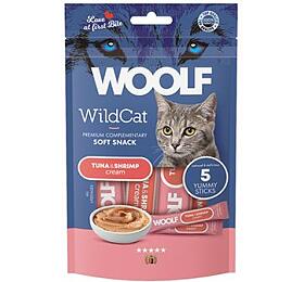 WOOLF WildCat Cream Regular Tuna&Shrimp 5x14g