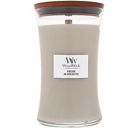 Vonná svíčka WoodWick Fireside, 610 ml