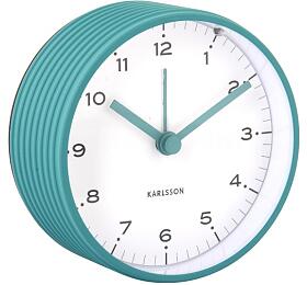 Designový budík 6010BL Karlsson 9cm