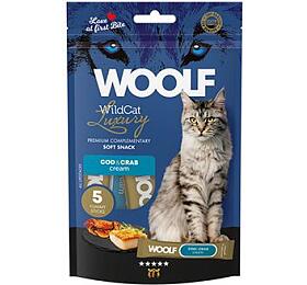 WOOLF WildCat Cream Luxury Cod&Crab 5x14g