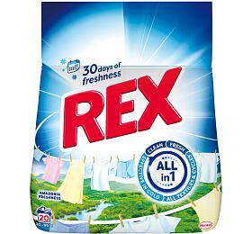 REX prací prášek Amazonia Freshness 20 praní