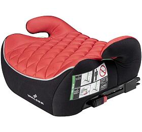 Walser Dětský podsedák ANDY ISOFIX červená