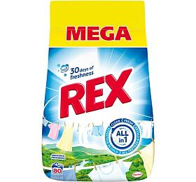 Rex Amazonia Freshness prací prášek, 80 praní