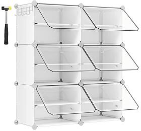 Botník, plast, bílá, ABO-E1033 WT Autronic