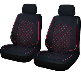 Cappa Autopotahy COMO černá/růžová 2ks