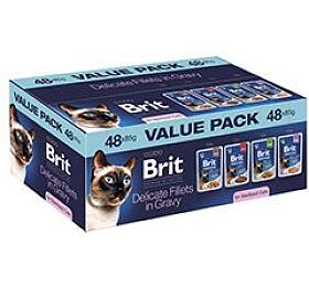 Brit Premium Cat by Nature Value Pack Sterilized 48ks
