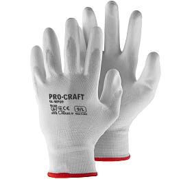 Pracovní rukavice máčené v polyuretanu, XL Procraft GL-WPU10 / GL-WPU10