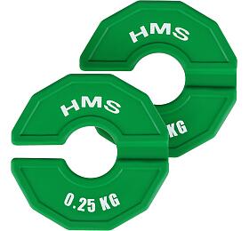 Progresivní přídavné kotouče HMS TSN25 2 x 0,25 kg