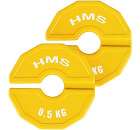 Progresivní přídavné kotouče HMS TSN50 2 x 0,5 kg