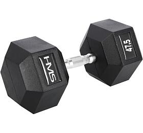 Hexagonální jednoručka HMS 47,5 kg