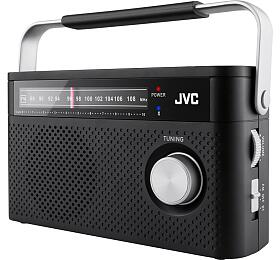 Radiopřijímač JVC RA-E315B, černý