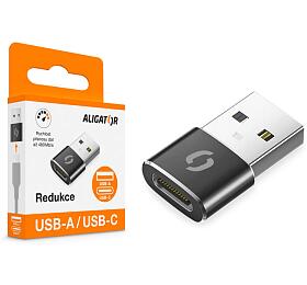 Adaptér Aligator PREMIUM USB-A/USB-C
