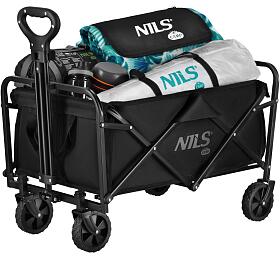 Skládací kempingový vozík NILS Camp NC4306 černý