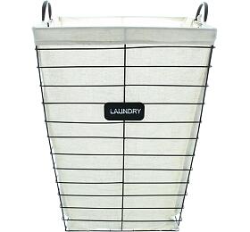 Kovový koš na prádlo Laundry