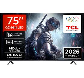 QLED televize TCL 75T8D