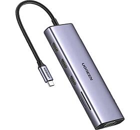 USB adaptér UGREEN 10v1 Multifunction USB-C 15603