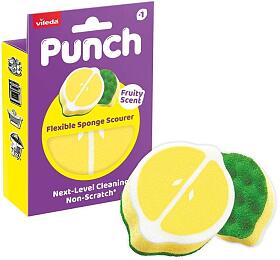 Houbička Vileda Punch lemon, 1ks