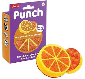 Houbička Vileda Punch orange, 1ks