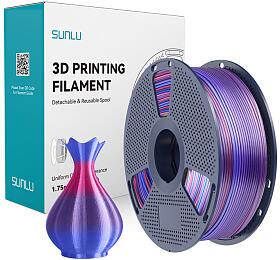 Filament Sunlu PLA+ Silk (Rainbow 02)