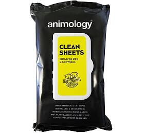 Čistící utěrky Animology Clean Sheets, 100 ks