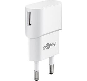 Adaptér 230V na USB max.1A, bílý