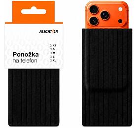 Aligator Ponožka na telefon M, černá