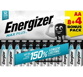 Baterie Energizer MAX PLUS AA 8+4 ks