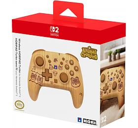 SWITCH 2 Wireless HORIPAD Turbo Wood Brown