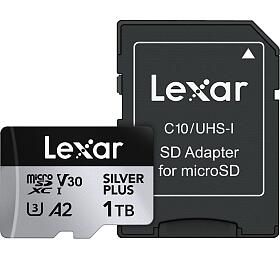 Karta paměti Lexar High-Performance Silver Plus microSDXC 1TB + adaptér