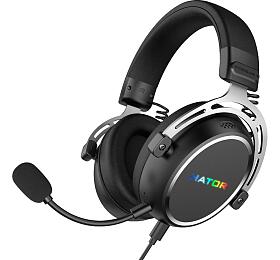Herní sluchátka HATOR HYPERGANG 3 Black
