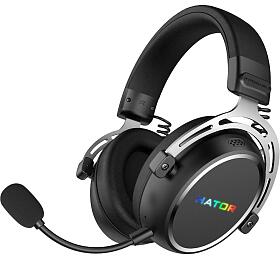 Herní sluchátka HATOR HYPERGANG 3 Wireless Black
