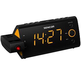 Radiobudk Sencor SRC 330 OR, s projektorem