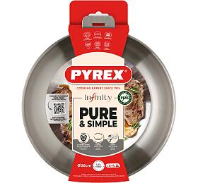 PÁNEV INFINITY 28CM Pyrex NEREZ ODNÍMAT.RUKOJET