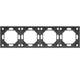 Rámeček čtyřnásobný DPM MOXY MOX1004B černý