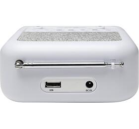 Albrecht DR 451 DAB+ alarm clock, white