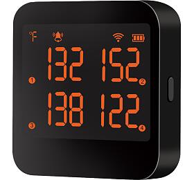 Smart senzor teploty Immax NEO s LCD, 4x externí sonda, BLE