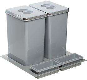 Sinks PRACTIKO 600 2x 20l + 2x miska