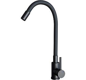 Sinks ELASTA černá matná hladká