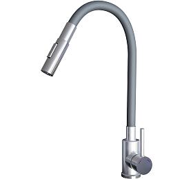 Sinks ELASTA S nerez/šedá