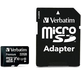 Pamov karta Verbatim microSDHC 32GB Class 10 44083